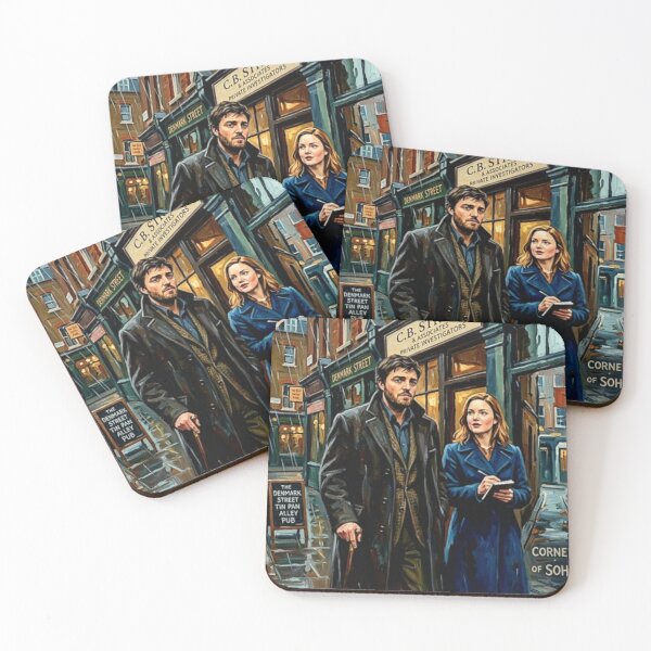 Item preview, C.B. Strike & Robin Ellacott: Corner of Soho designed and sold by Art's Diner.