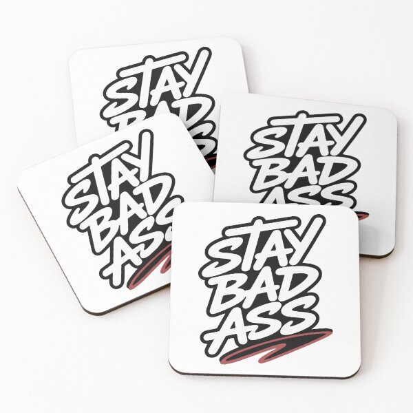 Item preview, Stay Bad Ass Bold Minimalist Typography Design designed and sold by Mizaaj.