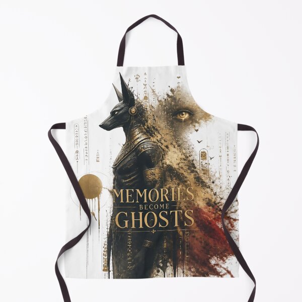 Item preview, Memories Become Ghosts –Artistic Anubis Mythology Art designed and sold by ArtisElec.