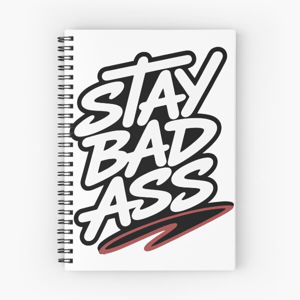 Item preview, Stay Bad Ass Bold Minimalist Typography Design designed and sold by Mizaaj.