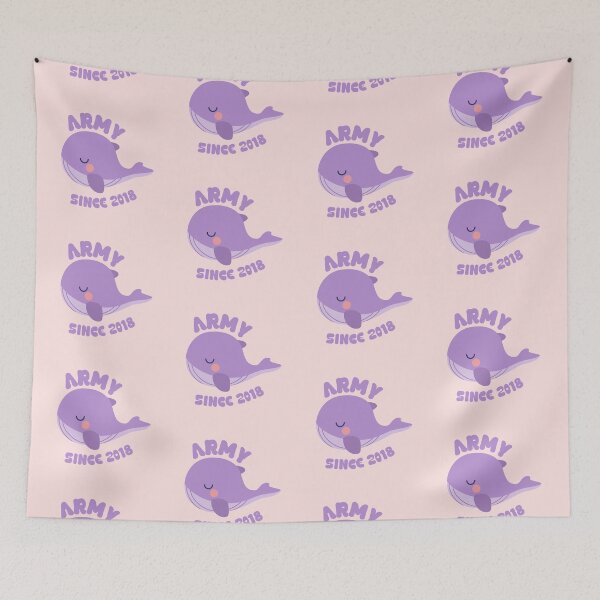 Item preview, BTS army since 2018 whale designed and sold by Morcawork.