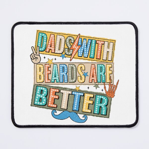 Item preview, Dads With Beards Are Better Funny Dad designed and sold by ShopVelona.