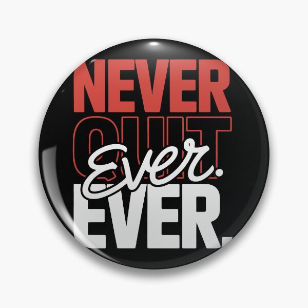 Item preview, Never Quit Ever Ever Bold Motivational Typography designed and sold by Mizaaj.
