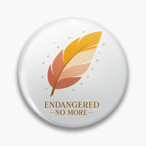 Item preview, Endangered No More – Hopeful Species Message designed and sold by LuveraxArt.