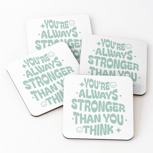 Item preview, You're always stronger than you think designed and sold by Daily Finds and Favorites.