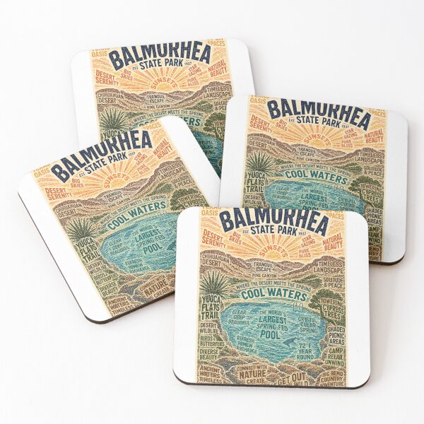 Item preview, Balmorhea State Park Texas Desert Spring Oasis with San Solomon Springs designed and sold by Aryabek.