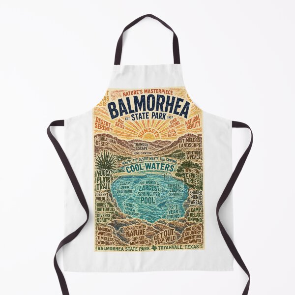 Item preview, Balmorhea State Park Texas Desert Spring Oasis with San Solomon Springs designed and sold by Aryabek.
