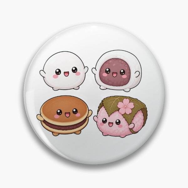 Item preview, Kawaii Japanese Wagashi Sweet Traditional Confectionery Art designed and sold by LainCellJapan.