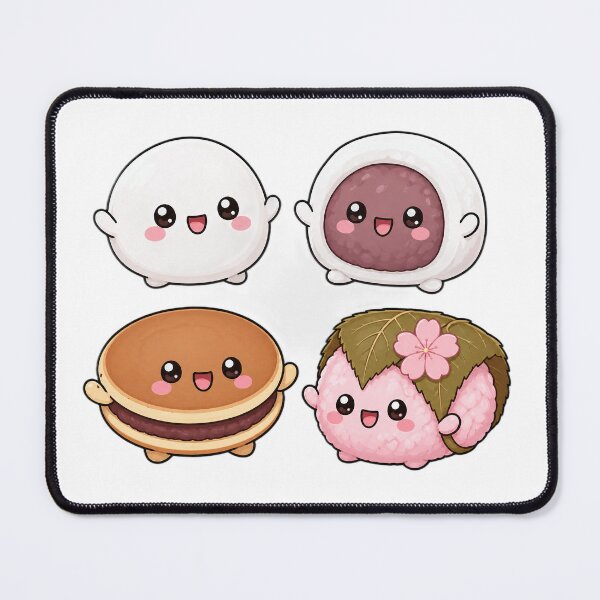 Item preview, Kawaii Japanese Wagashi Sweet Traditional Confectionery Art designed and sold by LainCellJapan.