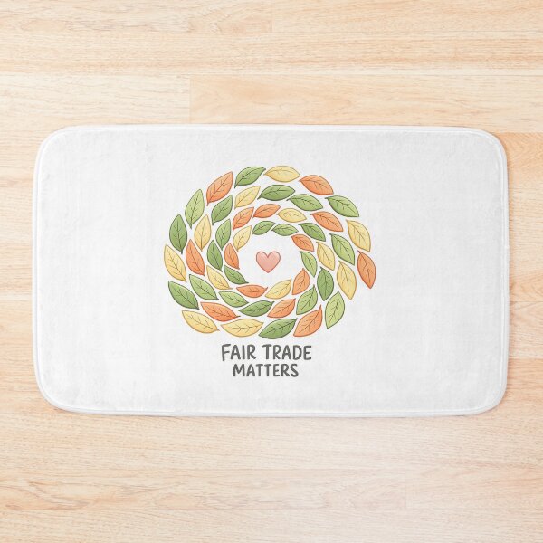 Item preview, Fair Trade Matters – Leaf Spiral Awareness designed and sold by LuveraxArt.