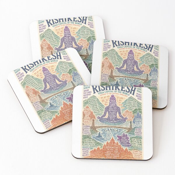 Item preview, Rishikesh India Yoga Capital with Ganga Aarti and Laxman Jhula designed and sold by Aryabek.