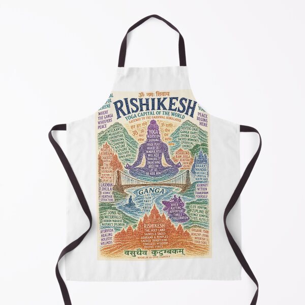 Item preview, Rishikesh India Yoga Capital with Ganga Aarti and Laxman Jhula designed and sold by Aryabek.