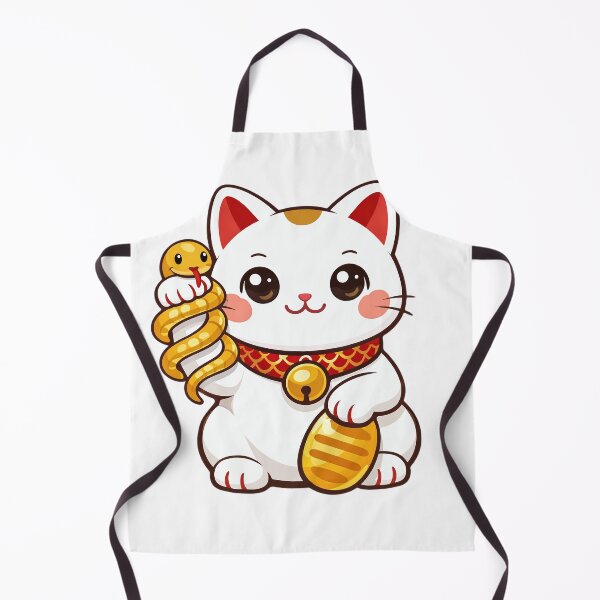 Item preview, Kawaii Maneki Neko Lucky Cat Japanese Fortune Art designed and sold by LainCellJapan.