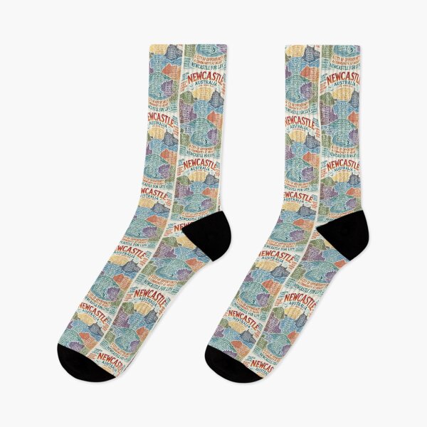 Item preview, Newcastle New South Wales Coastal City with Nobbys Lighthouse and Merewether Beach designed and sold by Aryabek.