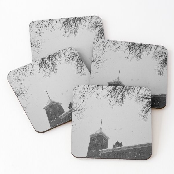 Item preview, Coconino County Courthouse with Snowfall by ElitebyElise designed and sold by ElitebyElise.