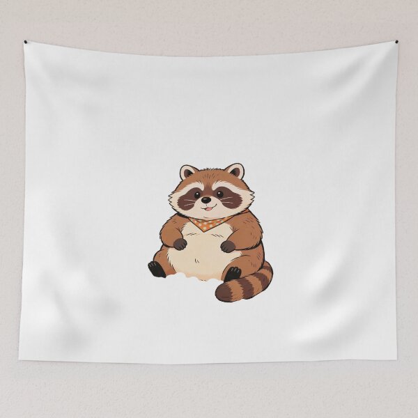 Item preview, Trash Panda Bandit - Cute Raccoon designed and sold by PixelPulseAT.