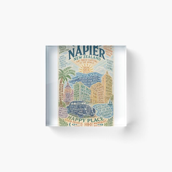 Item preview, Napier Hawke’s Bay Art Deco Architecture and Marine Parade Waterfront designed and sold by Aryabek.