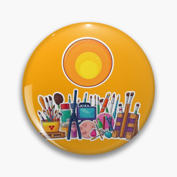 Item preview, Creative Artist Tools – Vibrant Painting Sticker Collection designed and sold by Yasmine Mohammed.