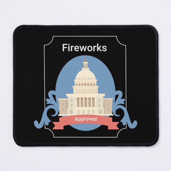 Item preview, Fireworks Approved USA designed and sold by PTMerchco.