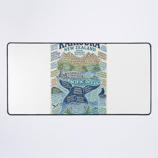 Item preview,  Kaikoura South Island Whale Watching and Seaward Kaikoura Ranges designed and sold by Aryabek.