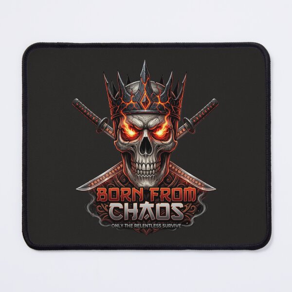 Item preview, BORN FROM CHAOS – Dark Samurai Streetwear Design designed and sold by AD-NOVA!!!.