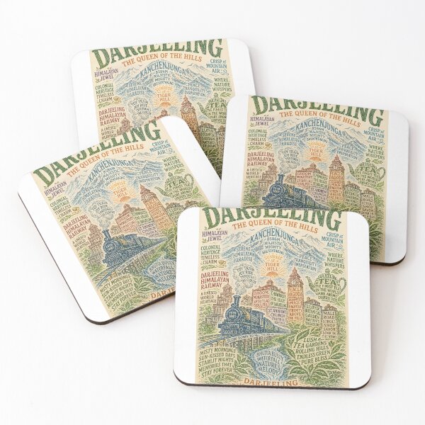 Item preview, Darjeeling West Bengal Himalayan Railway and Kanchenjunga Sunrise designed and sold by Aryabek.