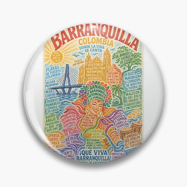 Item preview, Barranquilla Colombia Carnival de Barranquilla and Caribbean Heritage Celebration designed and sold by Aryabek.