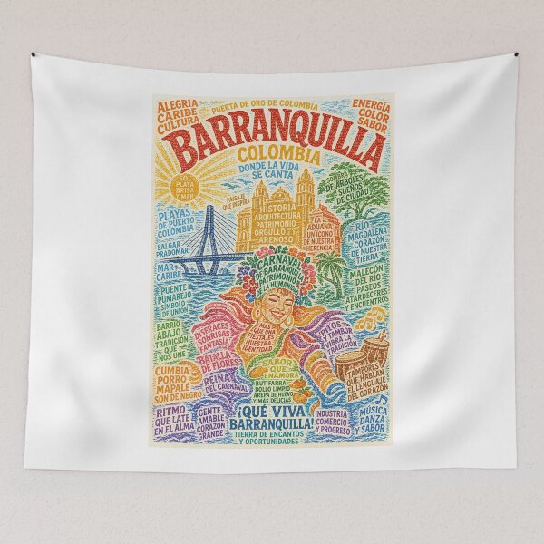Item preview, Barranquilla Colombia Carnival de Barranquilla and Caribbean Heritage Celebration designed and sold by Aryabek.