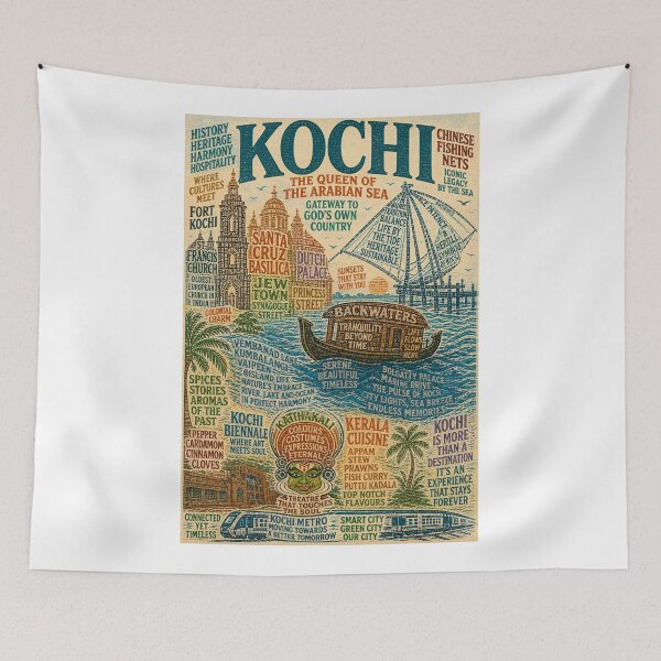 Item preview, Kochi Kerala Fort Kochi Chinese Fishing Nets and Backwaters Journey designed and sold by Aryabek.