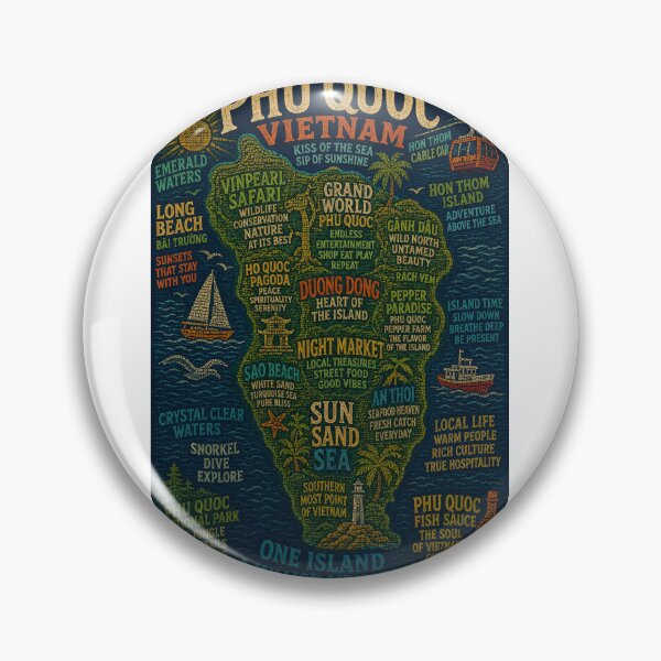 Item preview, Phu Quoc Vietnam Hon Thom Island and Grand World Tropical Escape designed and sold by Aryabek.