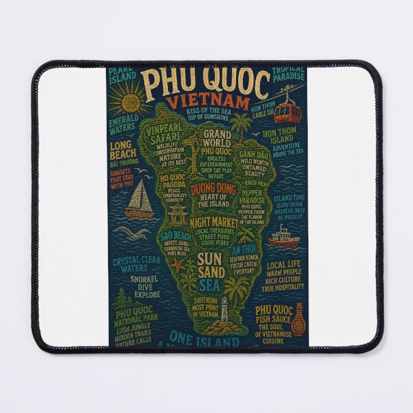 Item preview, Phu Quoc Vietnam Hon Thom Island and Grand World Tropical Escape designed and sold by Aryabek.