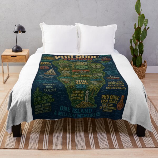 Item preview, Phu Quoc Vietnam Hon Thom Island and Grand World Tropical Escape designed and sold by Aryabek.