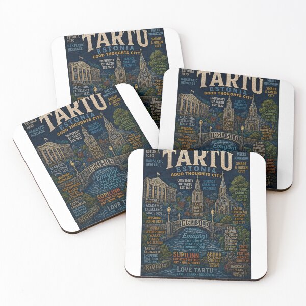 Item preview, Tartu Estonia University of Tartu and Emajogi River Heritage City designed and sold by Aryabek.
