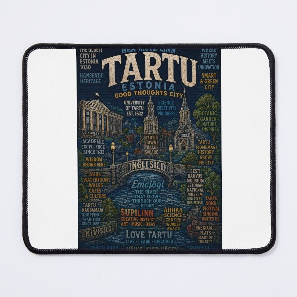 Item preview, Tartu Estonia University of Tartu and Emajogi River Heritage City designed and sold by Aryabek.