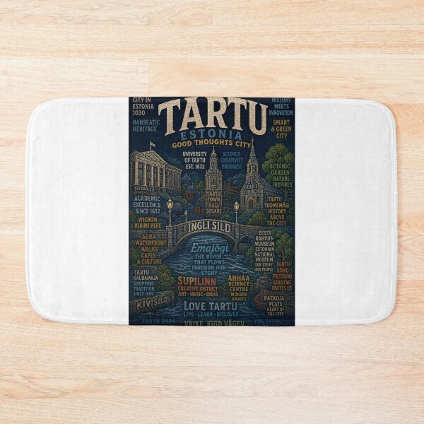 Item preview, Tartu Estonia University of Tartu and Emajogi River Heritage City designed and sold by Aryabek.