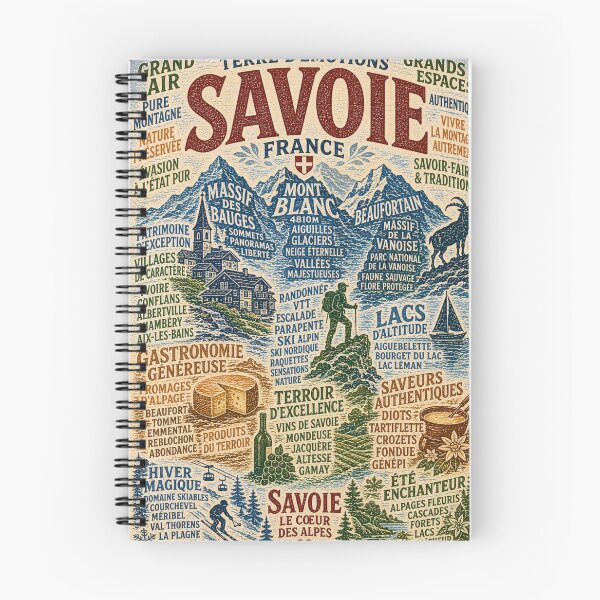 Item preview, Savoie France Mont Blanc Vanoise National Park and Alpine Heritage designed and sold by Aryabek.
