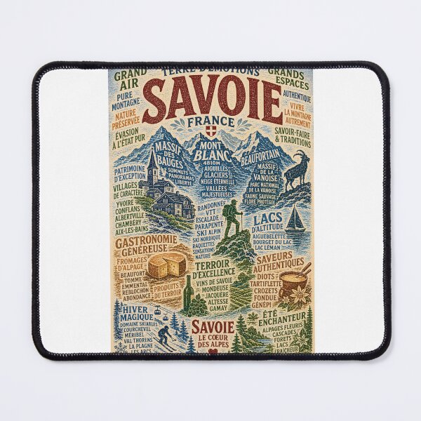 Item preview, Savoie France Mont Blanc Vanoise National Park and Alpine Heritage designed and sold by Aryabek.