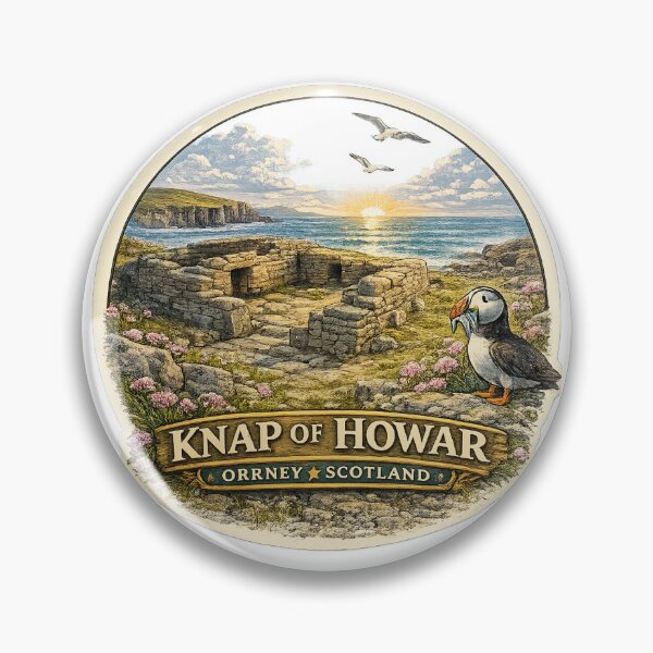 Item preview, Knap of Howar, Orkney Scotland - Ancient Coastal Ruins designed and sold by Myra365Art.