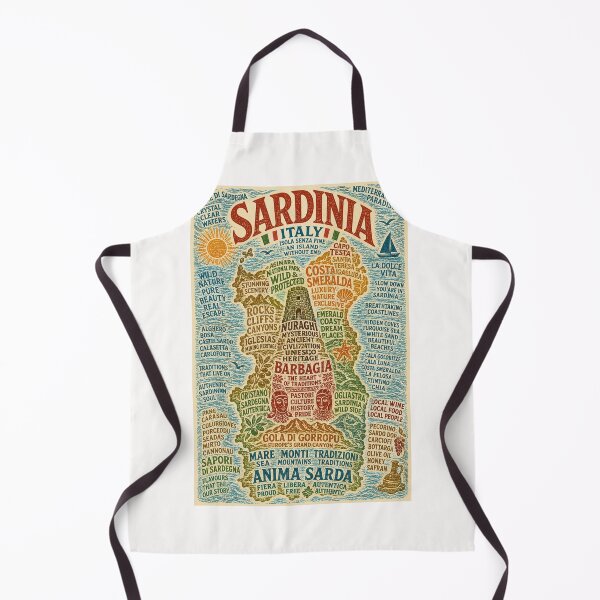 Item preview, Sardinia Italy Costa Smeralda Nuraghi and Mediterranean Coastal Beauty designed and sold by Places On Earth.