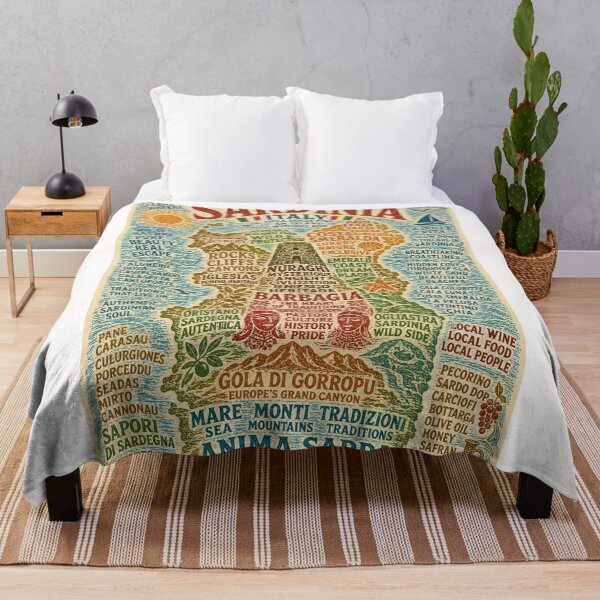 Item preview, Sardinia Italy Costa Smeralda Nuraghi and Mediterranean Coastal Beauty designed and sold by Places On Earth.
