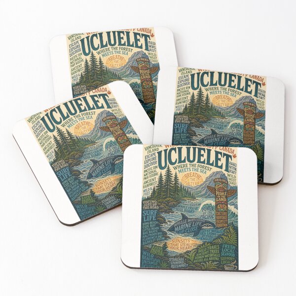 Item preview, Ucluelet Vancouver Island Pacific Rim and Wild Pacific Coast Adventure designed and sold by Places On Earth.