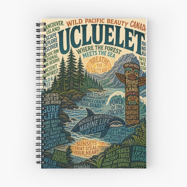 Item preview, Ucluelet Vancouver Island Pacific Rim and Wild Pacific Coast Adventure designed and sold by Places On Earth.