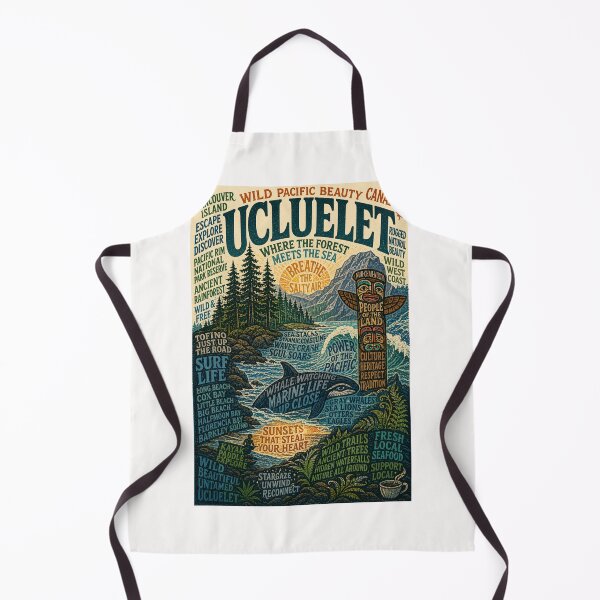Item preview, Ucluelet Vancouver Island Pacific Rim and Wild Pacific Coast Adventure designed and sold by Places On Earth.