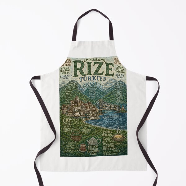 Item preview, Rize Turkey Kaçkar Mountains Karadeniz Tea Culture Travel Landmark designed and sold by Places On Earth.
