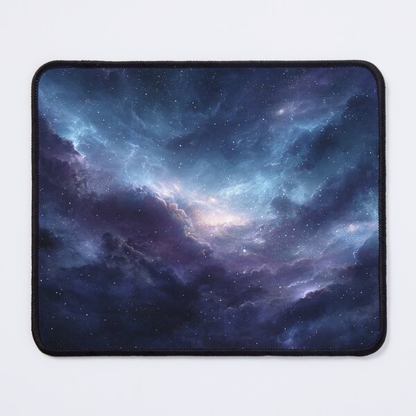 Item preview, Purple Blue Galaxy Nebula Deep Space Cosmic Sky Art designed and sold by Faithlines.