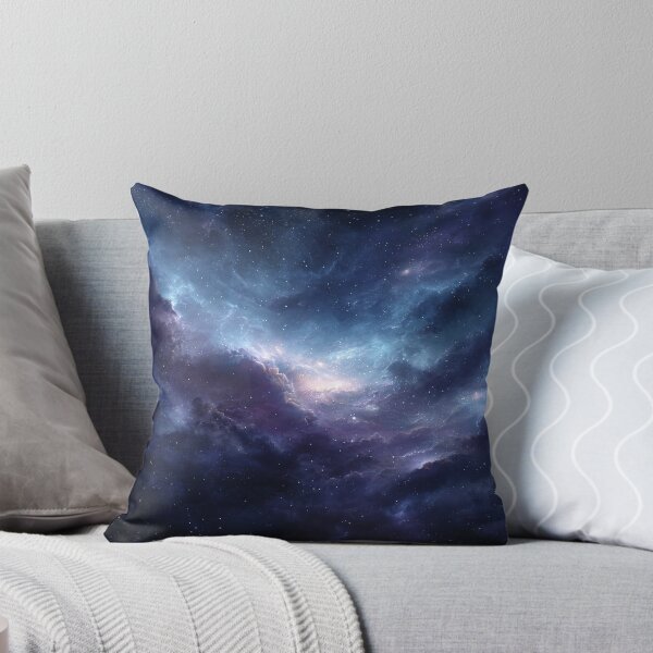 Item preview, Purple Blue Galaxy Nebula Deep Space Cosmic Sky Art designed and sold by Faithlines.