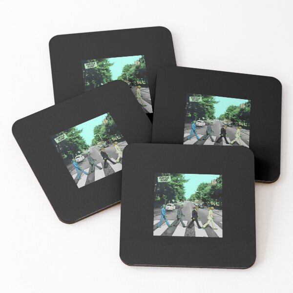 Item preview,  Ninja Turtles Abbey Road Parody - Turtle Road Crossing - Leonardo Raphael Michelangelo Donatello Fan Art designed and sold by COOLTHINGS-ORG.