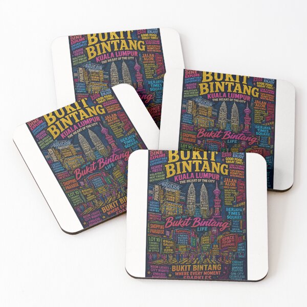 Item preview, Bukit Bintang Kuala Lumpur Pavilion KLCC Jalan Alor Nightlife Cityscape designed and sold by Places On Earth.