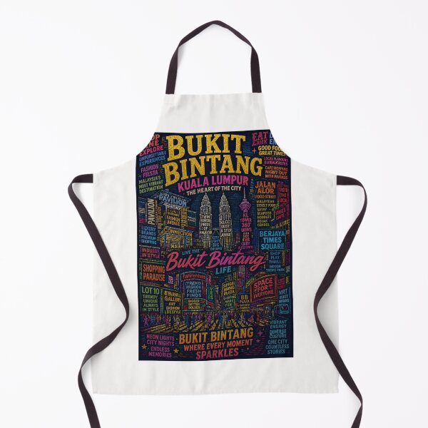 Item preview, Bukit Bintang Kuala Lumpur Pavilion KLCC Jalan Alor Nightlife Cityscape designed and sold by Places On Earth.