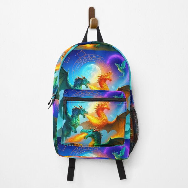 Item preview, Dragons unleashed from a portal in the sky designed and sold by Quirkypixcelart.